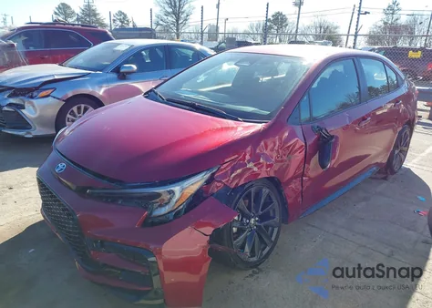 2024 Toyota Corolla Hybrid Se from USA, damaged, VIN JTDBCMFE8RJ021650